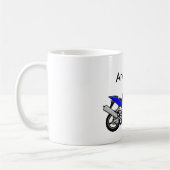 Mug Moto bleu (Gauche)