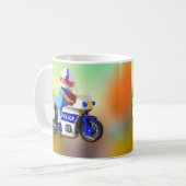 Mug moto de la police (Devant gauche)
