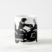 Mug moto de moto de motard goldwing (Centre)