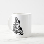 Mug Moto de motocross (Devant gauche)