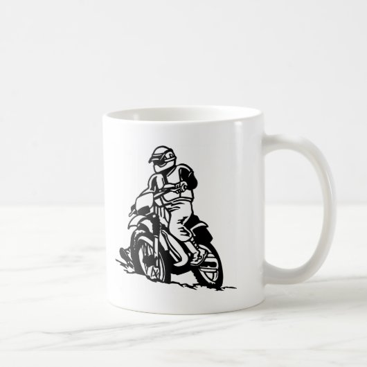 Mug Moto de motocross (Droite)