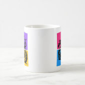 Mug Moto de sport Pop Art (Centre)