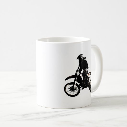 Mug Motocross (Devant droit)