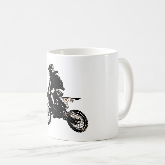 Mug Motocross (Devant droit)