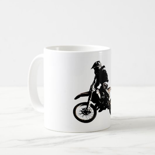 Mug Motocross (Devant gauche)
