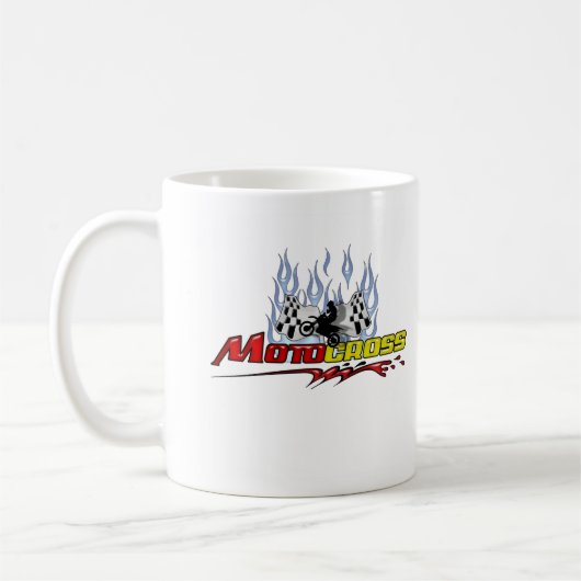 Mug motocross (Gauche)