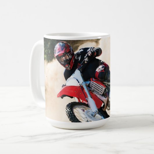 Mug Motocross (Devant gauche)