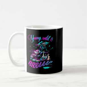 Mug Motocross Dirt Bike Girl 2Young Wild 2Brraaap 2Mud