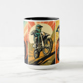 Mug Motocross monographique personnalisé (Centre)
