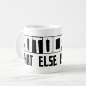 Mug Motocross quoi encore est là ? (Devant gauche)