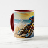 Mug Motocross Racer à Beach Race (Devant gauche)