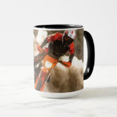 Mug Motocross Rider (Devant droit)