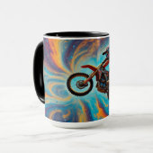 Mug Motocross Rider et Dreamscape (Devant gauche)