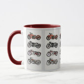 Mug MOTOCYCLES vintages (Gauche)