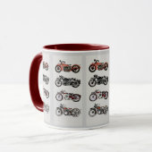 Mug MOTOCYCLES vintages (Devant gauche)