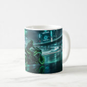 Mug Motocyclette (Devant droit)
