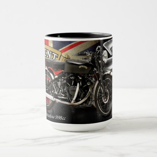 Mug Motocyclette 1952 noire de l'ombre 998cc de (Centre)
