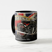 Mug Motocyclette 1952 noire de l'ombre 998cc de (Devant gauche)