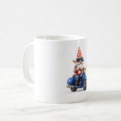 Mug Motocyclette américaine Gnome (Devant gauche)