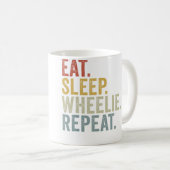 Mug Motocyclette drôle (Devant droit)