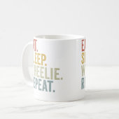 Mug Motocyclette drôle (Devant gauche)
