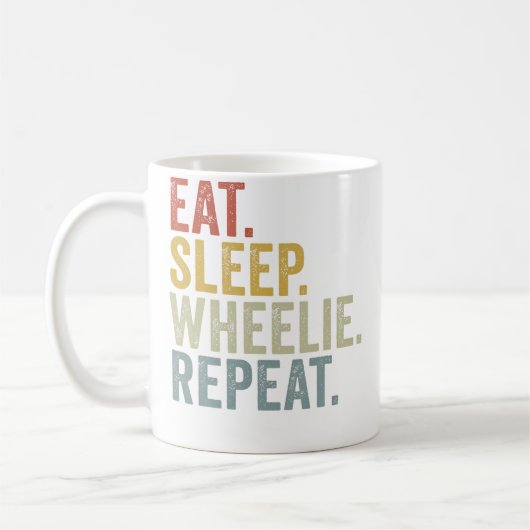 Mug Motocyclette drôle (Gauche)