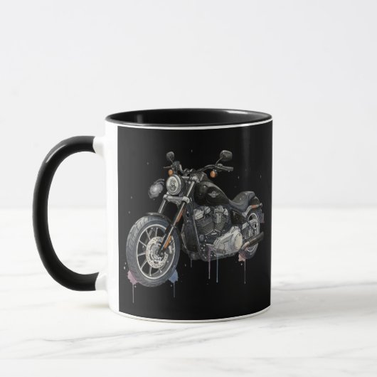 Mug Motocyclette H.D (Gauche)