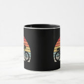 Mug Motocyclette Rétro Vintage (Centre)