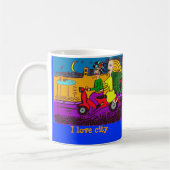 Mug Motocyclistes Ville (Gauche)