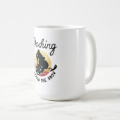 Mug Motoneige - Dévaler la neige (Devant droit)