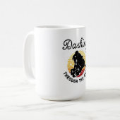 Mug Motoneige - Dévaler la neige (Devant gauche)