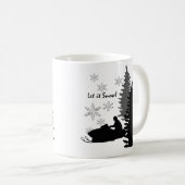 Mug Motoneige Laisser neiger (Devant droit)