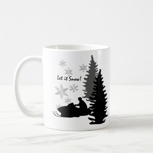 Mug Motoneige Laisser neiger (Gauche)
