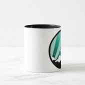 Mug motoneige. pthalo. cercle. (Centre)