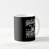 Mug Motorcycle Biker Rider Drôle cadeau (Devant droit)