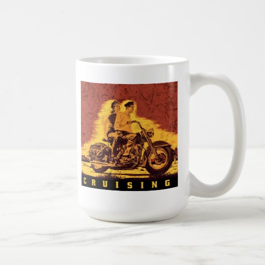 Mug Motorcycle croiseur vintage (Droite)