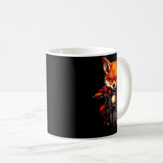 Mug Motorcycle Foxes  (Devant droit)