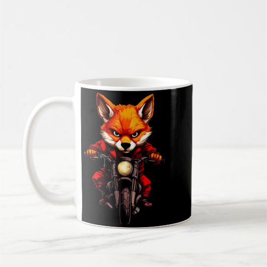 Mug Motorcycle Foxes  (Gauche)