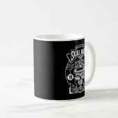 Mug Motorcycle Legend Skull Biker (Devant droit)