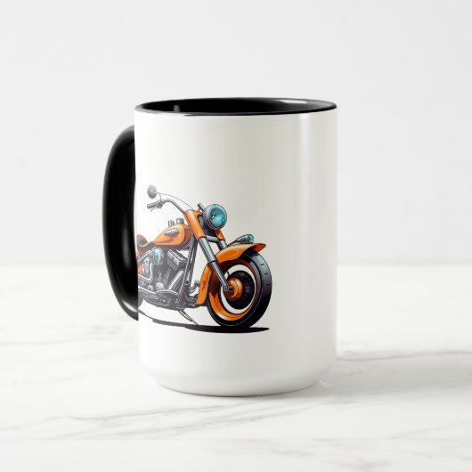 Mug Motorcycle Mok (Voorkant links)