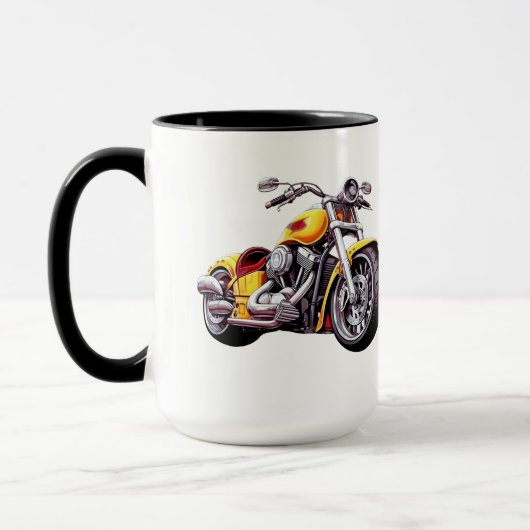 Mug Motorcycle Mok (Links)