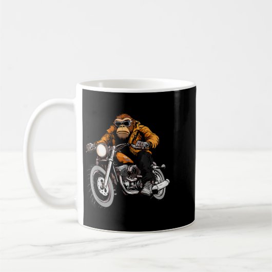 Mug Motorcycle Monkeys  (Gauche)