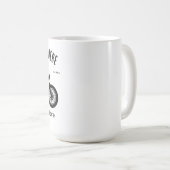 Mug Motorcycle Ride Speed and Freedom Design (Devant droit)