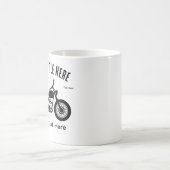 Mug Motorcycle Ride Speed and Freedom Design (Centre)