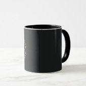 Mug Motorcycle vintage (Devant droit)