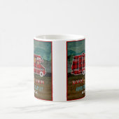 Mug Motorhome rv Camper Travel Van Rustic Personalized (Centre)