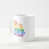 MUG MOTS ARC-EN-CIEL (Devant gauche)