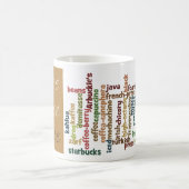 Mug Mots de café (Centre)