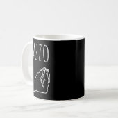 Mug Mots de Cazzo en italien Citation drôle Cadeau Ita (Devant gauche)