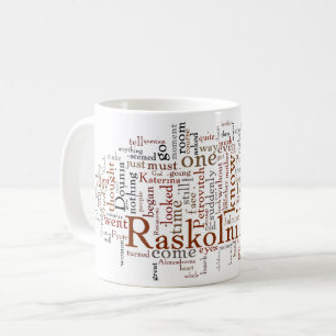 Mug Mots de crime et de punition de Dostoevsky
